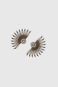 BABEYOND Earrings | Vintage<Antique Retro Zircon Studded Earrings