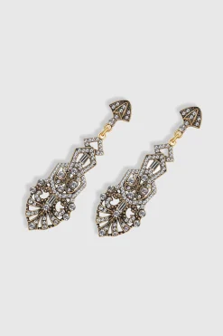 BABEYOND Earrings | Vintage<Antique Vintage Crystal Studded Earrings