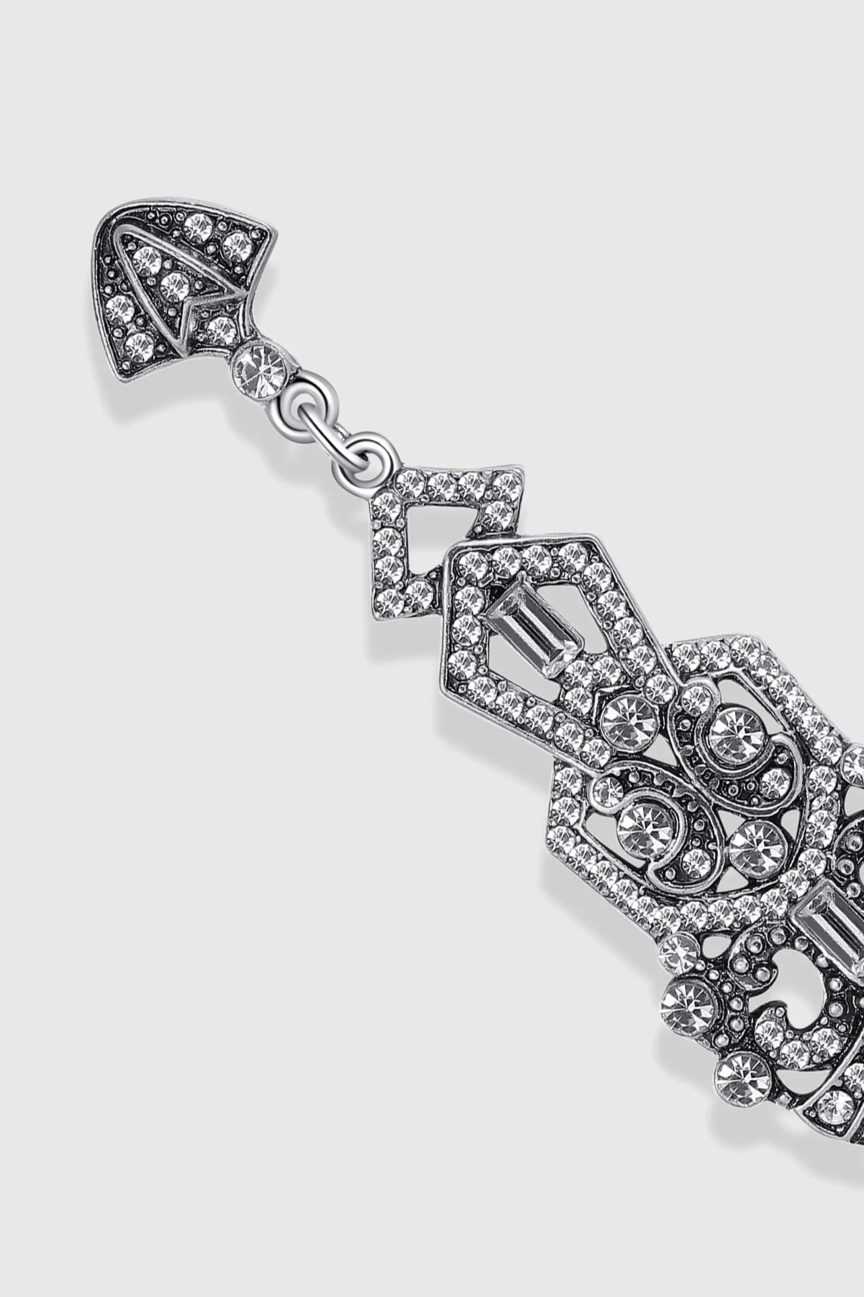 BABEYOND Earrings | Vintage<Antique Vintage Crystal Studded Earrings