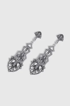 BABEYOND Earrings | Vintage<Antique Vintage Crystal Studded Earrings