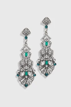 BABEYOND Earrings | Vintage<Antique Vintage Crystal Studded Earrings