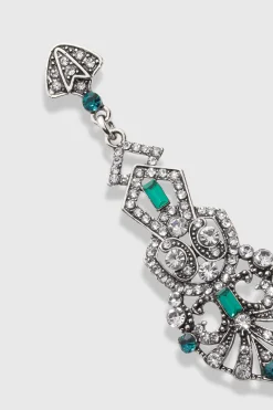 BABEYOND Earrings | Vintage<Antique Vintage Crystal Studded Earrings