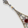 BABEYOND Earrings | Vintage<Art Deco Crystal Rhinestone Hollow Earrings