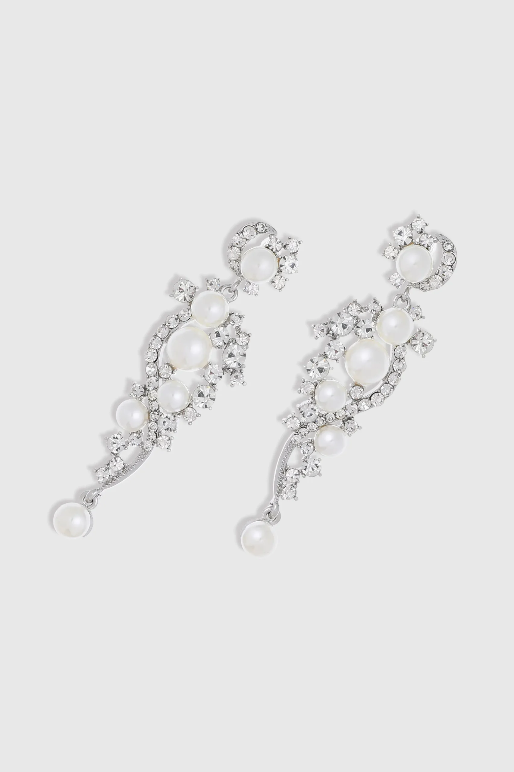 BABEYOND Earrings | Vintage<Art Deco Pearl Crystal Earrings