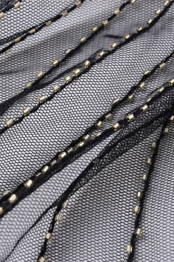 BABEYOND Shawls & Scarves | Vintage<Art Deco Sequin Beaded Flapper Shawl