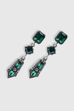 BABEYOND Earrings | Vintage<Art-Deco Rhinestone Studded Earrings