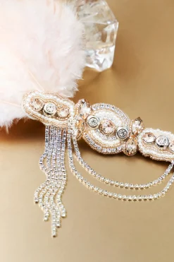 BABEYOND Feather | Chain<Assorted Gems Feather Headband
