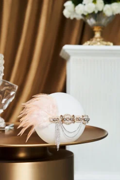 BABEYOND Feather | Chain<Assorted Gems Feather Headband