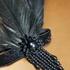 BABEYOND Feather | Feather<Beaded Feather Shimmer Hairband