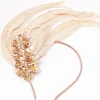 BABEYOND Feather | Rhinestone<Beaded Sequin Leaf Feather Headband