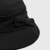 BABEYOND Hats<Bow-Trimmed Wide Brim Bucket Hat