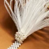 BABEYOND Feather | Feather<Braided Pearl Feather Headpiece