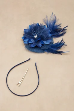 BABEYOND Fascinators<Cambric Tea Party Feather Fascinator