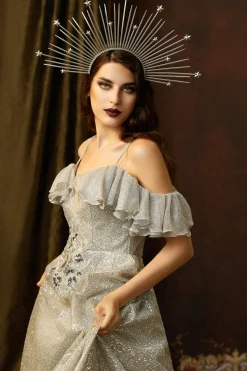 BABEYOND Halo Crown<Celestial Sunburst Goddess Halo Crown