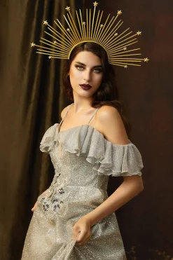 BABEYOND Halo Crown<Celestial Sunburst Goddess Halo Crown