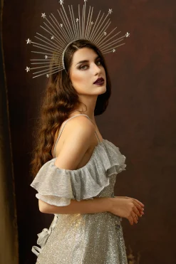 BABEYOND Halo Crown<Celestial Sunburst Goddess Halo Crown