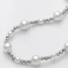 BABEYOND Necklaces | Casual<Charming Alternating Pearl Necklace