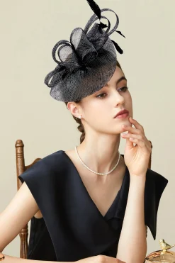 BABEYOND Fascinators<Classic Cocktail Pillbox Fascinator