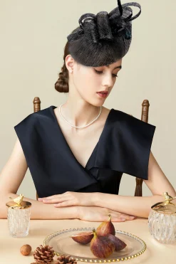 BABEYOND Fascinators<Classic Cocktail Pillbox Fascinator