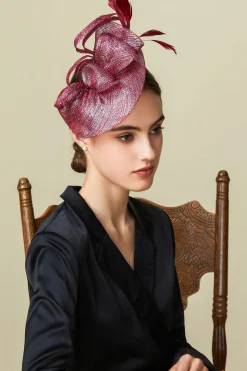 BABEYOND Fascinators<Classic Elegant Pillbox Fascinator
