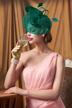 BABEYOND Fascinators<Classic Feather Bow Knot Fascinator