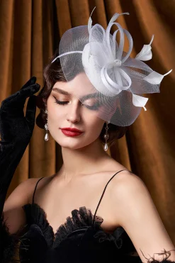 BABEYOND Fascinators<Classic Feather Bow Knot Fascinator