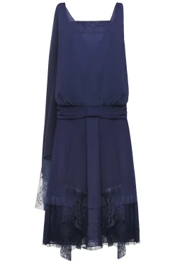 BABEYOND Day Dresses<Classic Pleated Waistband Lace Day Dress