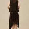BABEYOND Day Dresses | Fringe<Classic 20s H-line Two-Piece Day Dress