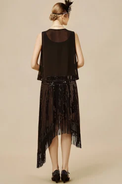 BABEYOND Day Dresses | Fringe<Classic 20s H-line Two-Piece Day Dress