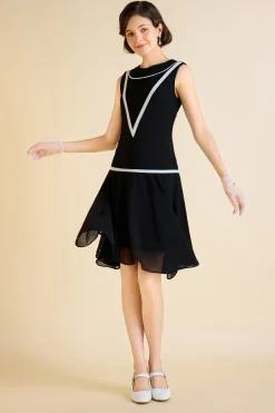 BABEYOND Flapper Dresses | Day Dresses<Classic Sleeveless Casual Dress