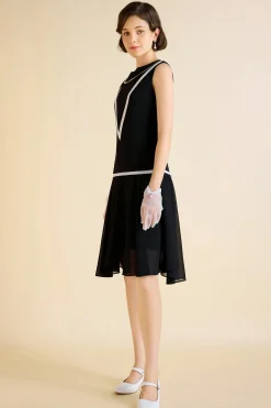 BABEYOND Flapper Dresses | Day Dresses<Classic Sleeveless Casual Dress