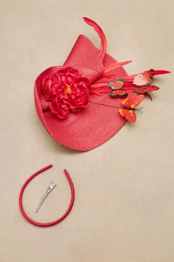 BABEYOND Fascinators<Classic Vintage Wide Brim Fascinator