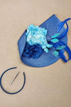 BABEYOND Fascinators<Classic Vintage Wide Brim Fascinator