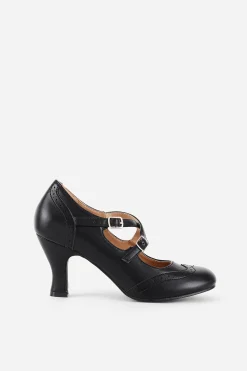 BABEYOND Shoes<Closed Toe Ankle Cross Strap Shoes