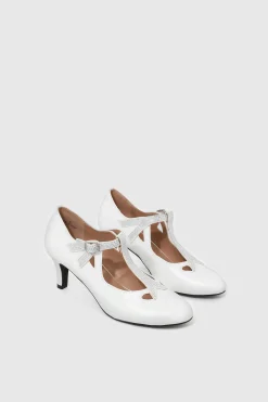 BABEYOND Shoes | Rhinestone<Closed Toe T-Strap Rhinestone Pumps