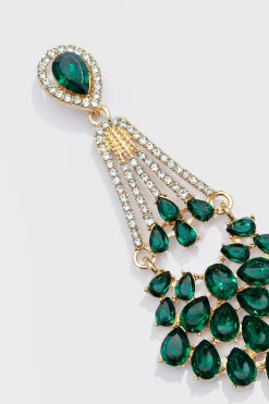 BABEYOND Earrings | Rhinestone<Crystal Rhinestone Chandelier Earrings
