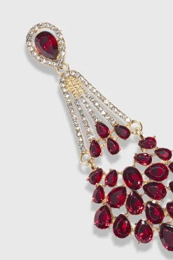 BABEYOND Earrings | Rhinestone<Crystal Rhinestone Chandelier Earrings