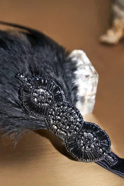 BABEYOND Feather | Feather<Crystal Studded Feather Headband