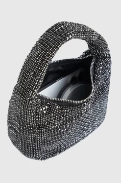 BABEYOND Handbags<Dazzling Rhinestone Beaded Party Purse