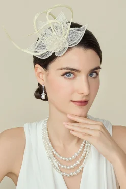 BABEYOND Fascinators<Delicate Kentucky Feather Floral Fascinator