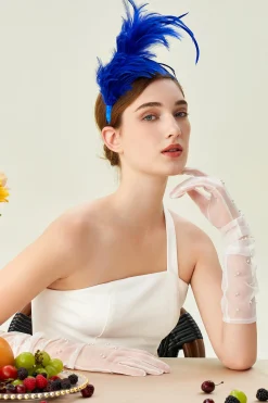 BABEYOND Fascinators<Delicate Kentucky Feather Headband Fascinator