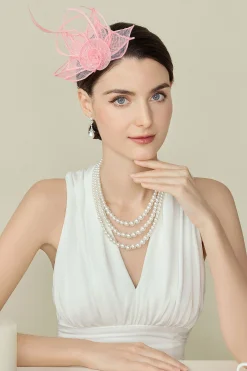 BABEYOND Fascinators<Delicate Kentucky Feather Floral Fascinator