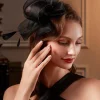 BABEYOND Fascinators<Delicate Organza Ribbon Derby Fascinator