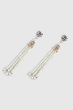 BABEYOND Earrings | Lady<Delicate Vintage Tassel Pearl Earrings