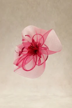 BABEYOND Fascinators<Dreamy Wavy Brim Mesh Fascinator