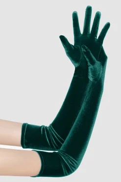 BABEYOND Gloves<21.6" Elbow Length Velvet Stretchy Gloves