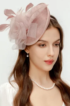 BABEYOND Fascinators<Elegant Derby Pillbox Clip Fascinator