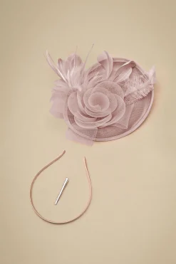 BABEYOND Fascinators<Elegant Derby Pillbox Clip Fascinator