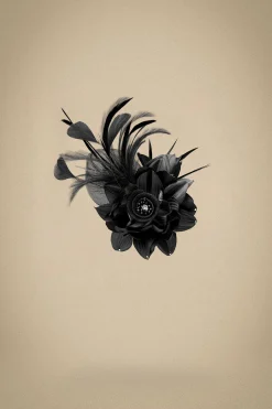 BABEYOND Fascinators | Vintage<Elegant Feather Floral Fascinator