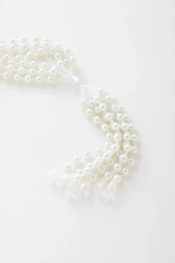 BABEYOND Necklaces | Vintage<Elegant Layered Pearl Tassel Necklace